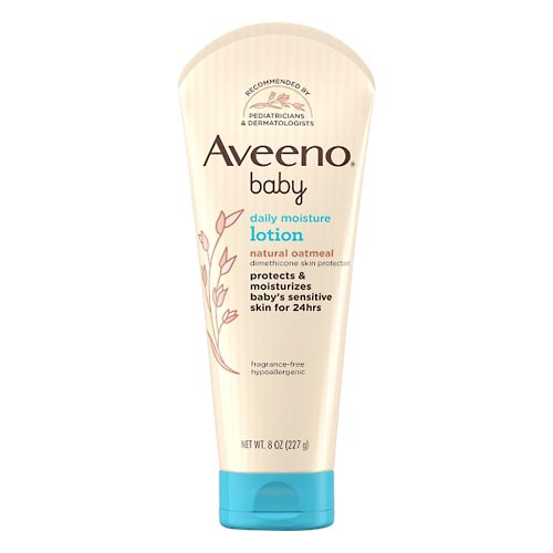 Image for Aveeno Moisture Lotion, Daily, Fragrance Free,8oz from West Concord pharmacy